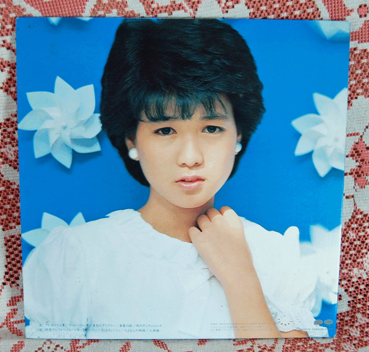 LP★堀ちえみ/風のささやき/C28A0276 ”さよならの物語”夏色のダイアリー&#34;DIGITAL MASTERING_画像2