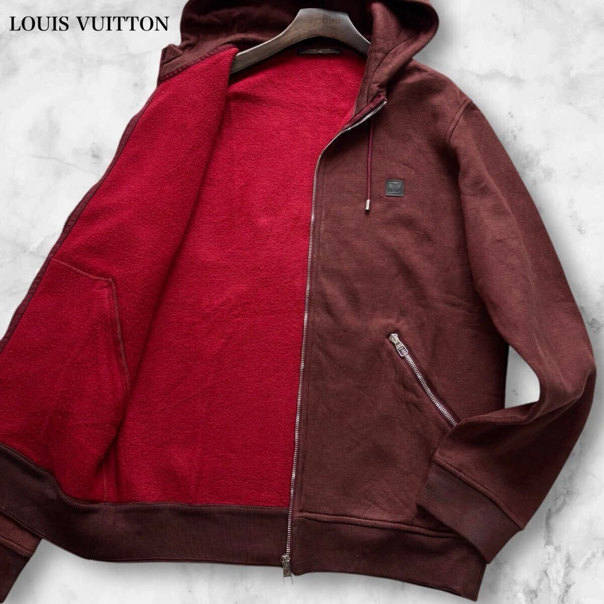 美品/XLサイズ◎LOUIS VUITTON ルイヴィトン ジップ パーカー 美品/XLサイズ◎LOUIS VUITTON ルイヴィトン ジップ パーカー