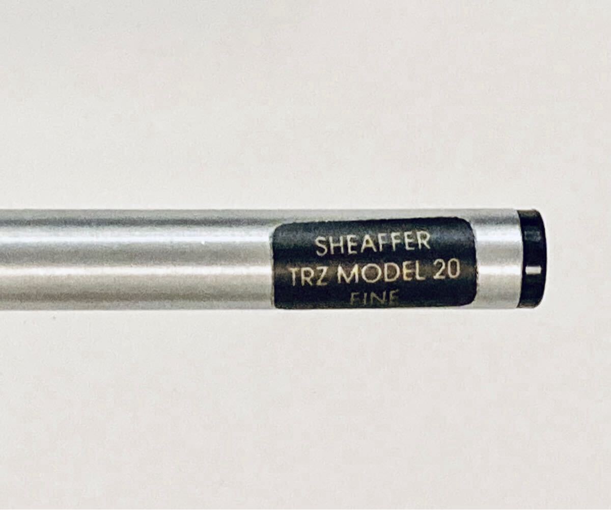 【USA制】シェーファー 高級ボールペン モデル20 SHEAFFER シルバーブラック ヴィンテージ　ビンテージ　筆記用具 文房具