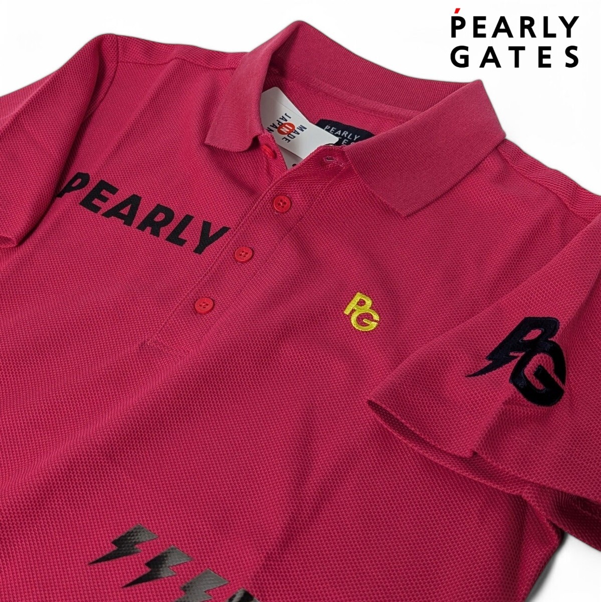 ☆新品正規品 PEARLYGATES/パーリーゲイツハニカム 半袖 ☆新品正規品 PEARLYGATES/パーリーゲイツハニカム 半袖
