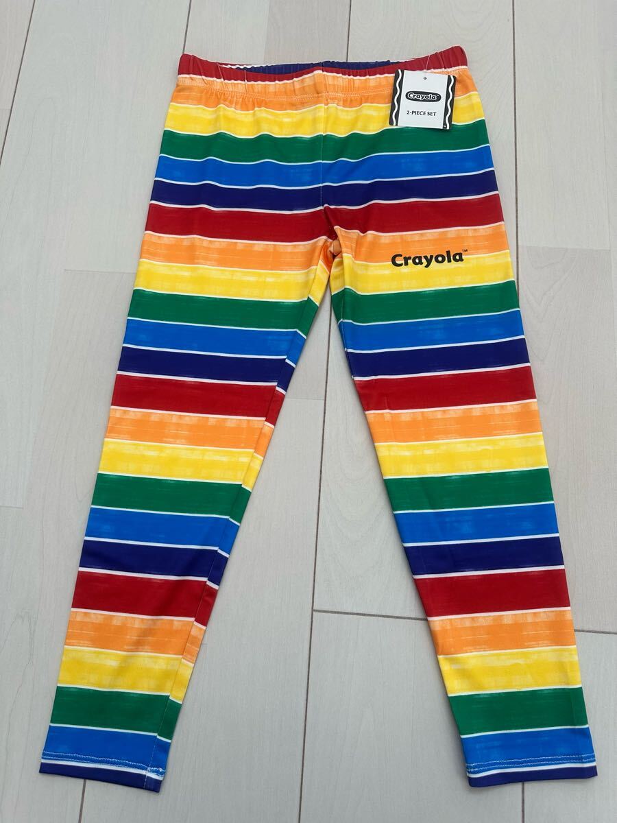 ★送料無料　新品 Crayola 上下set 6 110-116cm 5-6YRS
