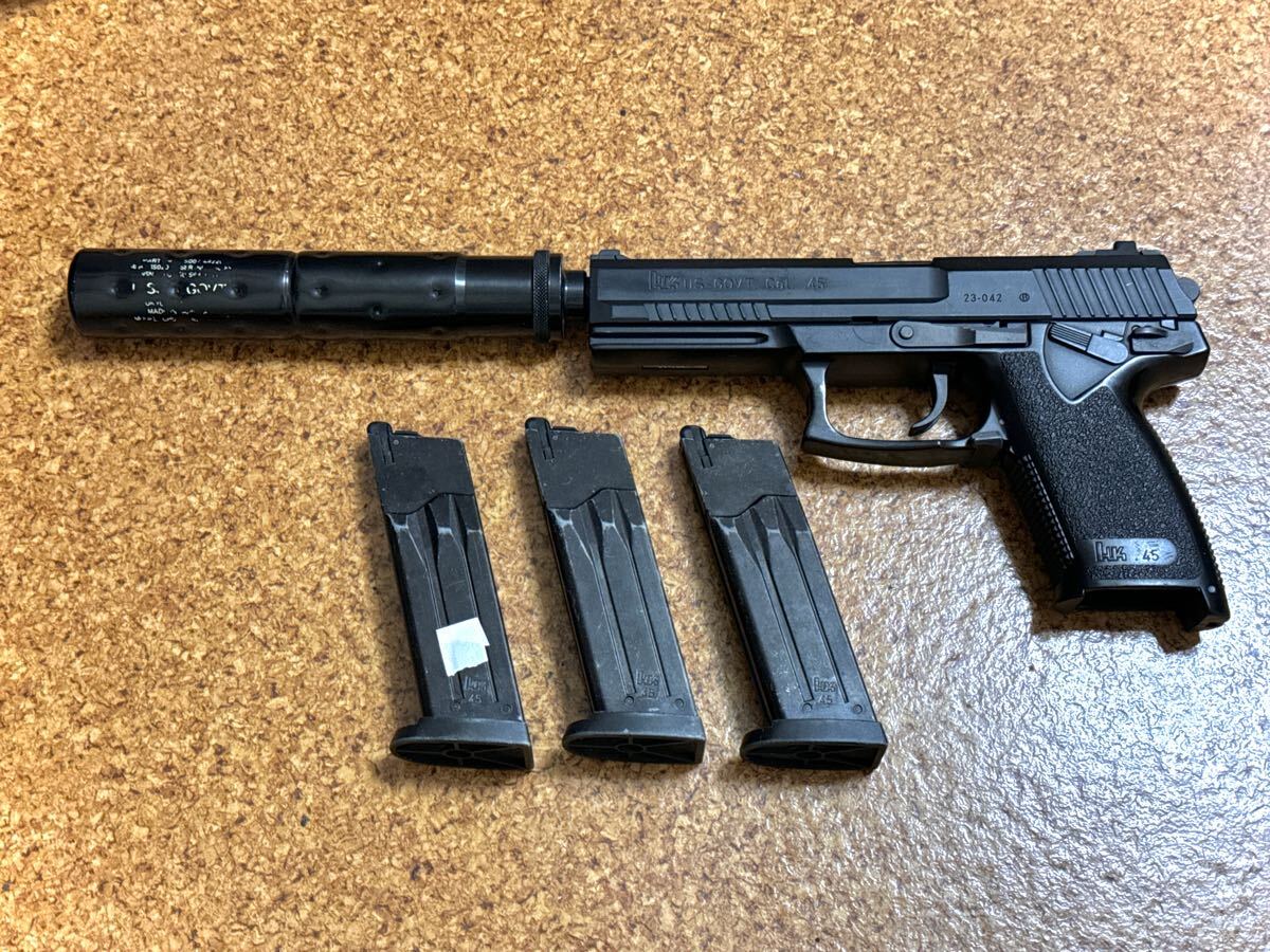 東京マルイ Mk23 マガジン3本 固定ガスガン ソーコム SOCOM 東京マルイ Mk23 マガジン3本 固定ガスガン ソーコム SOCOM