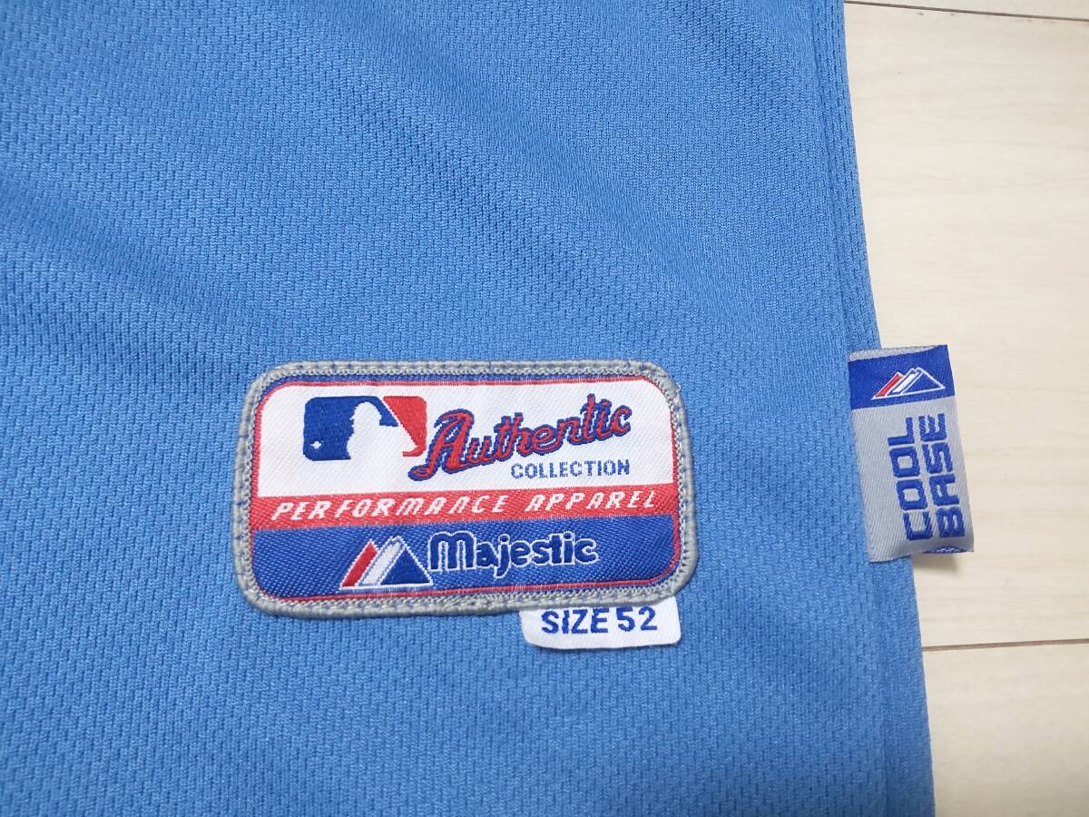 ★MLB　タンパベイ・レイズ　ジャージ　ユニフォーム　★マジェスティック社製　★デズモンド・ジェニングス　★オーセンティック　_画像3