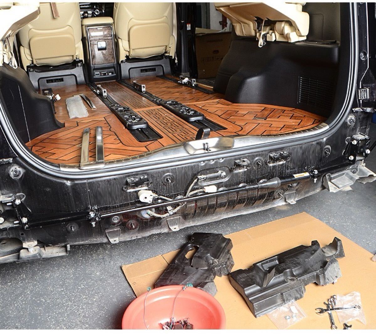 高級品アルファード　ヴェルファイア30系TRDボトムパランスレバー5セット_画像7