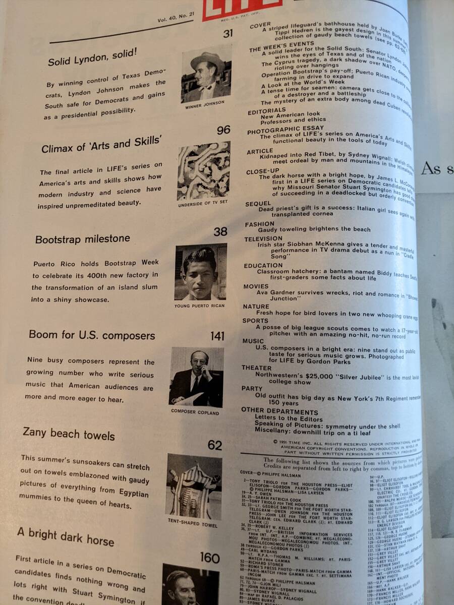 海外雑誌 LIFE(ライフ) 1956年5月21日号_画像8