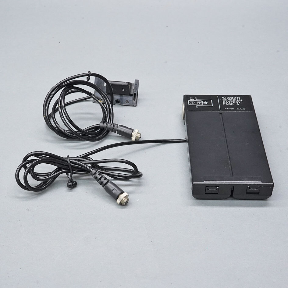 【09】CANON EXTERNAL BATTERY PACK A　動作未確認