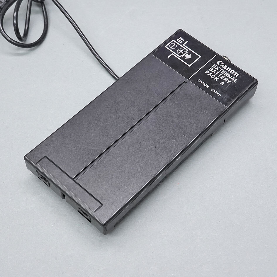【09】CANON EXTERNAL BATTERY PACK A　動作未確認