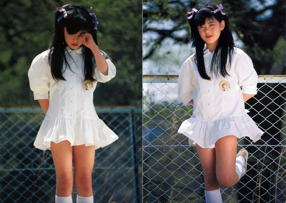 倉橋のぞみ写真集「少女時代」ジャンク品　　おまけ付き 自炊のなれの果て