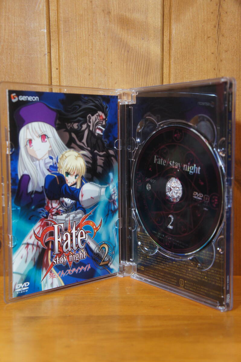 DVD Fate/stay night(2)feito* стойка Night cell версия новый такой же оригинал карта есть . внутри ..... ..... Saber . склон . промежуток . Sakura 