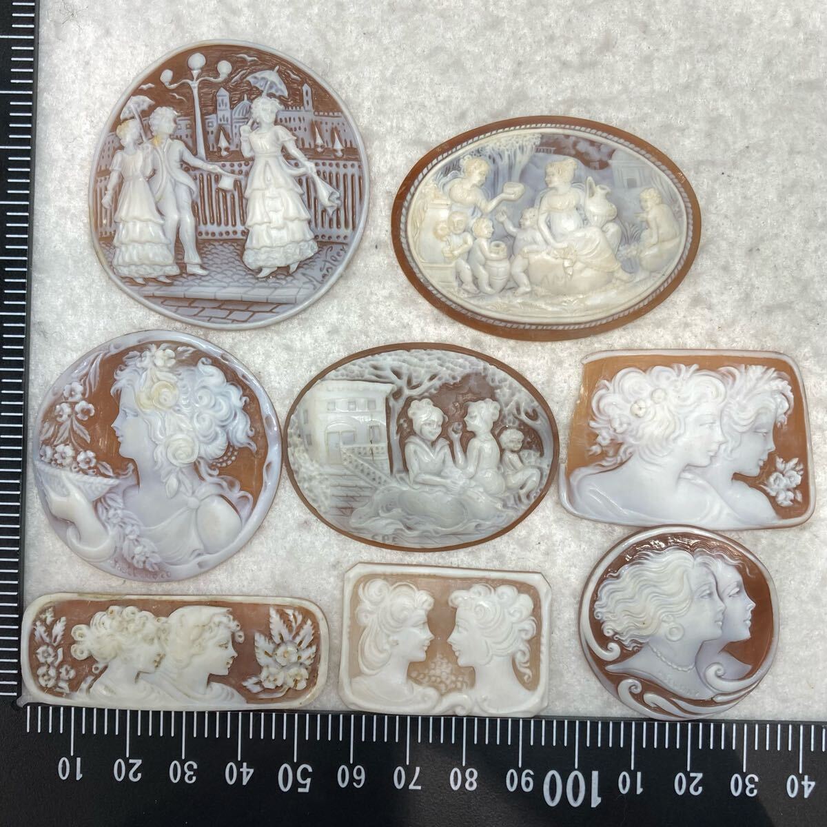 1円〜!!○シェルカメオおまとめ62.4g○m 約312ct ルース 裸石 1円〜!!○シェルカメオおまとめ62.4g○m 約312ct ルース 裸石