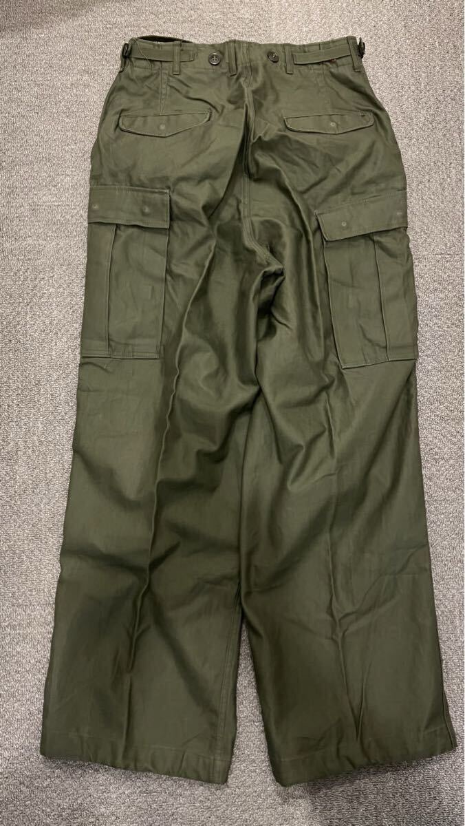 米軍実物 M-51 SR カーゴパンツ 53年 デッドストック ファティーグ ARMY 米軍実物　カーゴパンツ ビンテージ_画像2