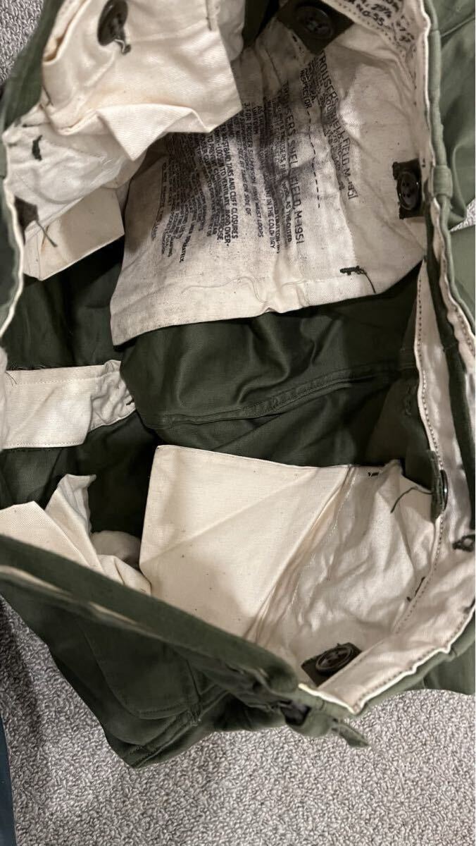 米軍実物 M-51 SR カーゴパンツ 53年 デッドストック ファティーグ ARMY 米軍実物　カーゴパンツ ビンテージ_画像9