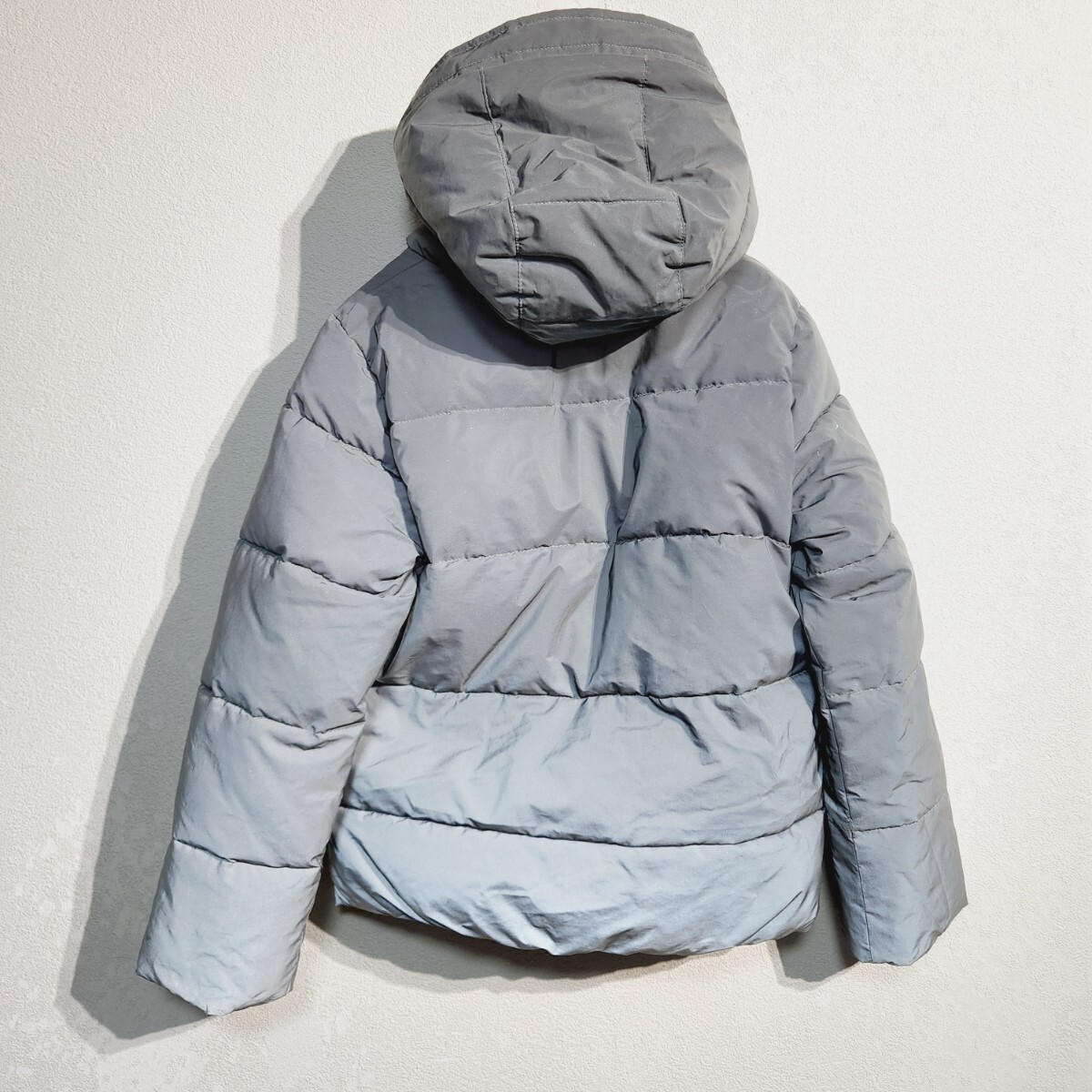Abercrombib kids アバクロンビーキッズ 中綿ジャケット ブルゾン ダウン ボア 光沢生地 ネックガード ボリュームネック