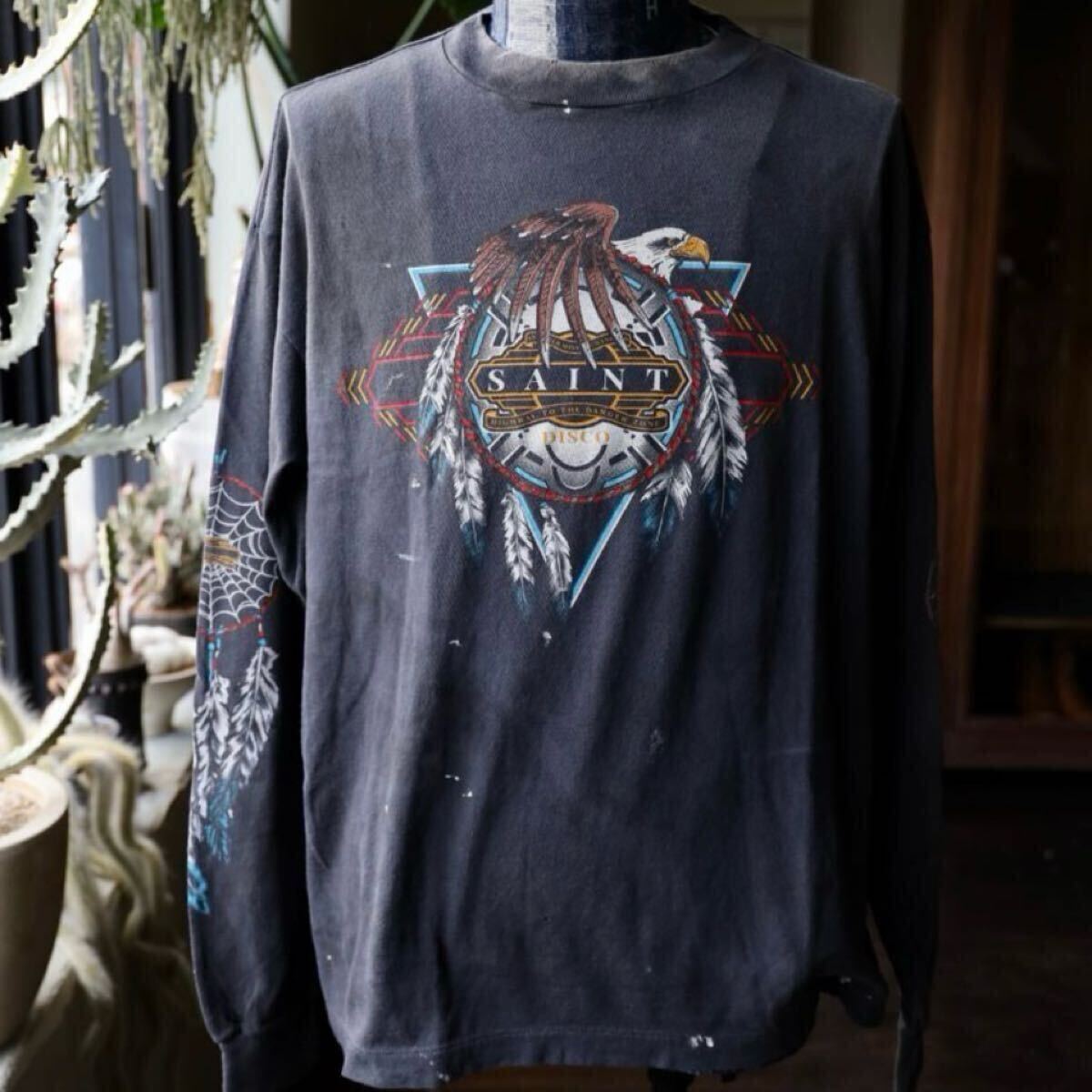 新品25SS 新作 セントマイケル SAINT DISCO ML_LS TEEコラボ 新品25SS 新作 セントマイケル SAINT DISCO ML_LS TEEコラボ
