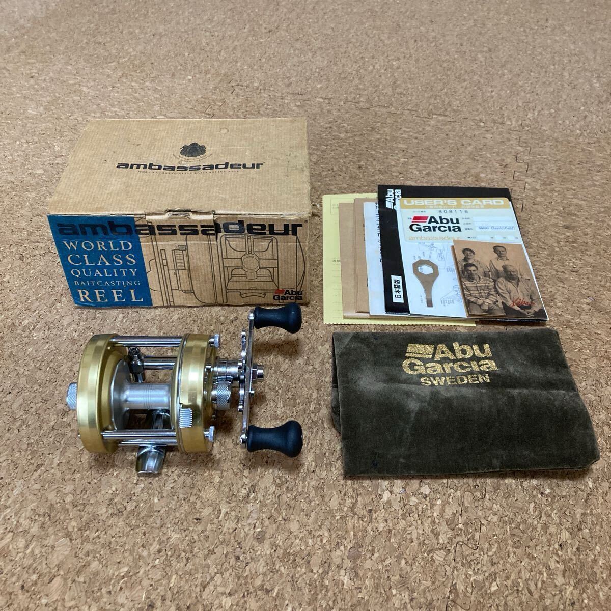 アブガルシア アンバサダー 5500C Classic GOLD クラシック アブガルシア アンバサダー 5500C Classic GOLD クラシック