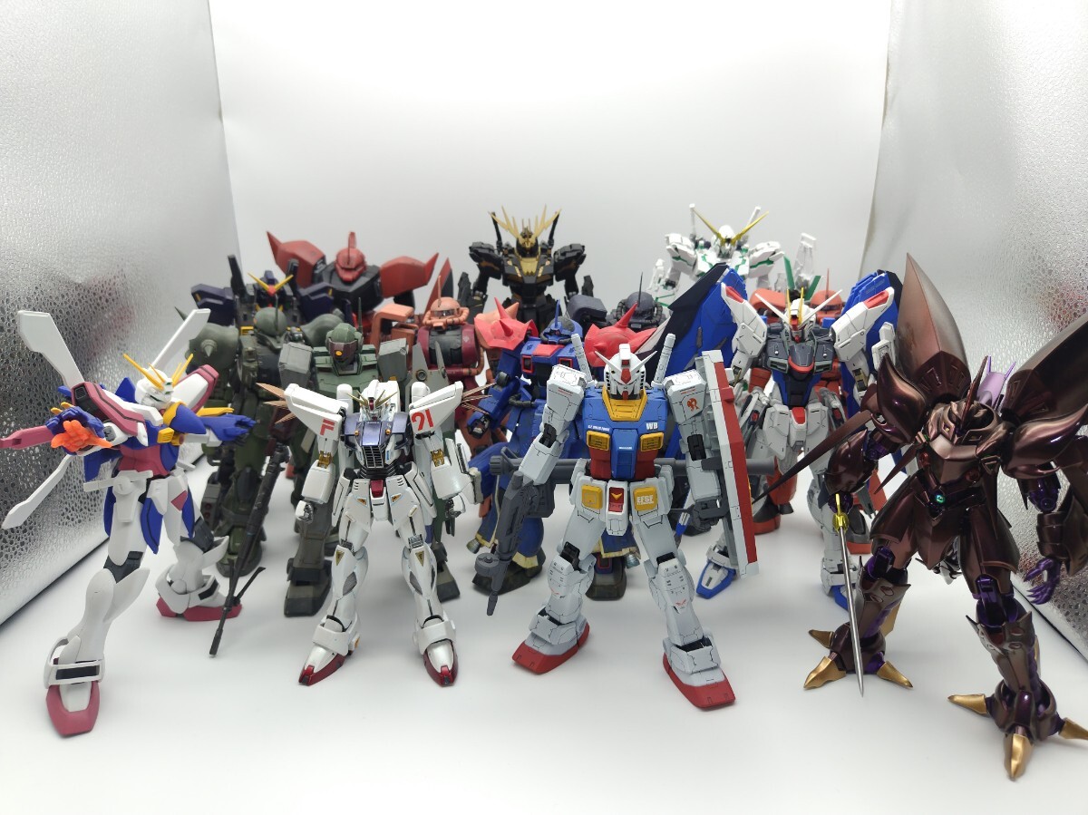 ガンプラ 組立済 MG ジャンク(完成品)|売買されたオークション ガンプラ 組立済 MG ジャンク(完成品)|売買されたオークション