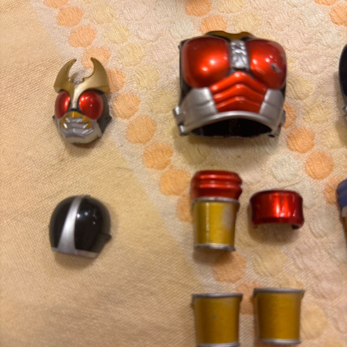 中古 仮面ライダーアギト フィギュア 超合金 装着変身1 3