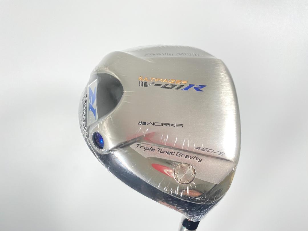 [ не использовался товар ] новый товар 5 раз R 45.5 дюймовый Works Golf ultima i The -V-01R Driver Pro сила RS вал конечный продукт крышка головки цилиндров имеется 