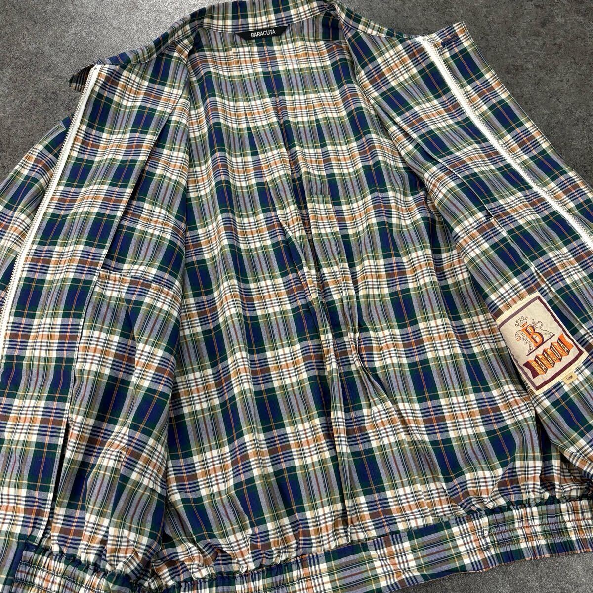 BARACUTA バラクータ 長袖 薄手 ハリントンジャケット ジップ BARACUTA バラクータ 長袖 薄手 ハリントンジャケット ジップ