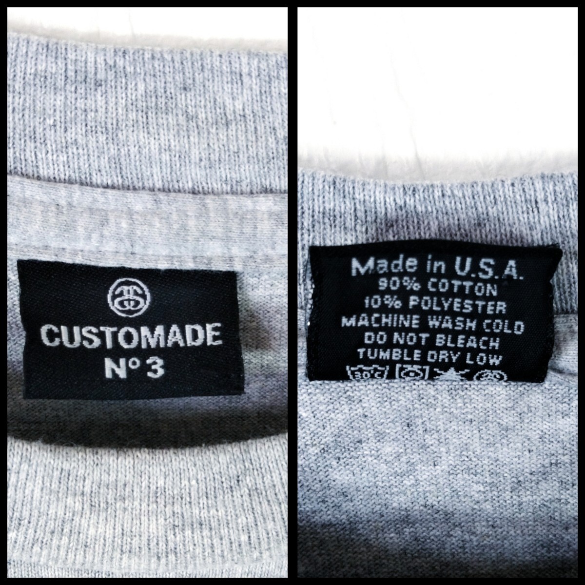 【STUSSY】00s' USA製 グラフィティアートスプレーデザイン Tシャツ_画像10