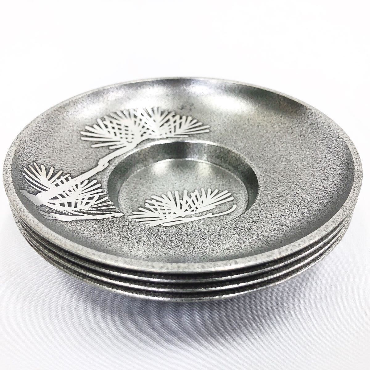 未使用保管品】希少!本錫製 乾茂號造 茶道具 まとめ 7品 茶器揃 未使用保管品】希少!本錫製 乾茂號造 茶道具 まとめ 7品 茶器揃