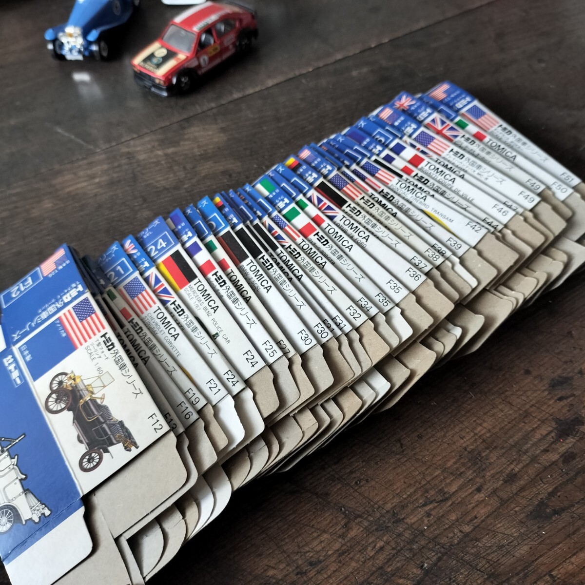 1円〜スタート☆トミカ青箱 F68 ジャガー XJ-S 箱あり 当時物