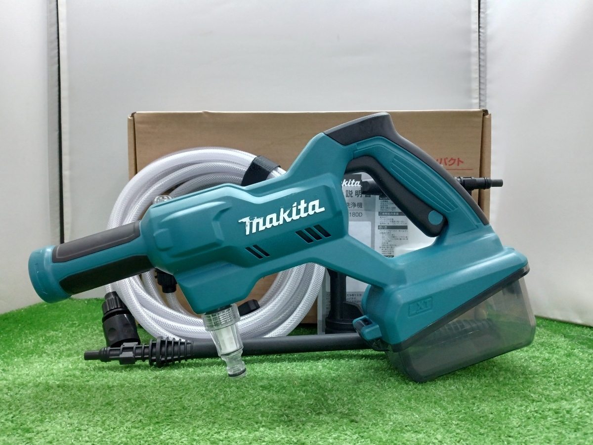 中古品 makita マキタ 18V 充電式洗浄機 MHW180DZ 本体のみ(電動 中古品 makita マキタ 18V 充電式洗浄機 MHW180DZ 本体のみ(電動