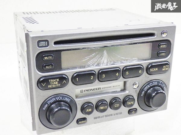 希少！ 當(dāng)時(shí)物！ マツダ 純正 NA8C NA ロードスター CDデッキ CDプレーヤー プレーヤー デッキ オーディオ FH-P5046ZM 棚26A