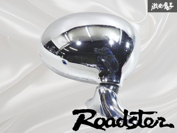 希少OP 【ストア出品】 マツダ純正 NA6CE NA8C ロードスター メッキ ドアミラー 右 サイドミラー 右側(cè) / 運(yùn)転席 棚27K