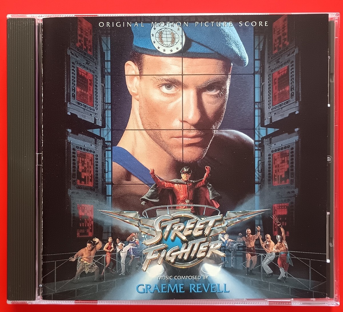 O.S.T.-STREET FIGHTER CD GRAEME REVELL STREETFIGHTER ストリート・ファイター グレアム・レヴェル ジャン=クロード・ヴァン・ダム US盤