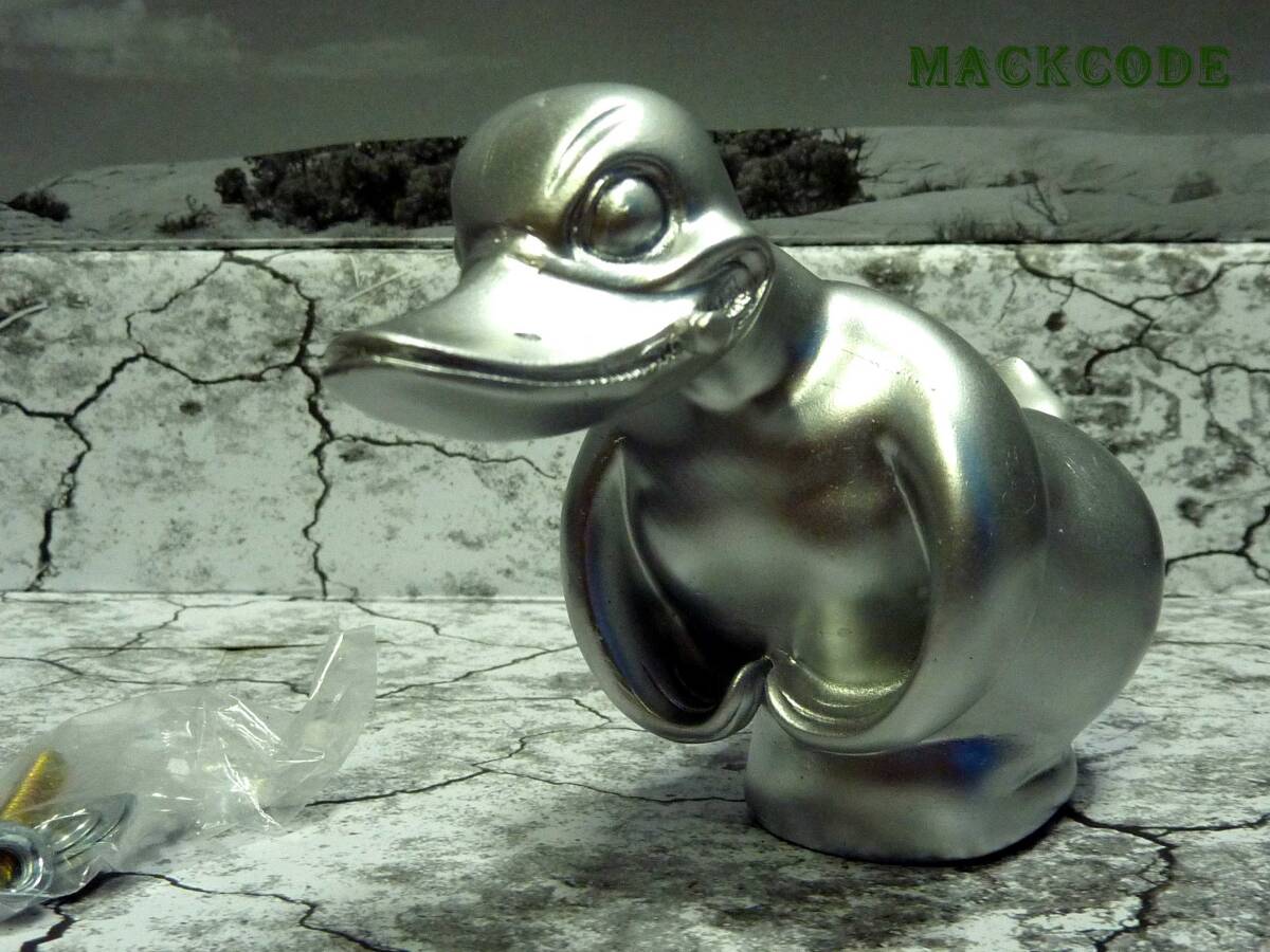 【y5550-M】◆ラバーダック/ボンネットマスコット/フードオーナメント◆JDMUSDMマッスルカー映畫ダンプコンボイバイクデコトラトラック