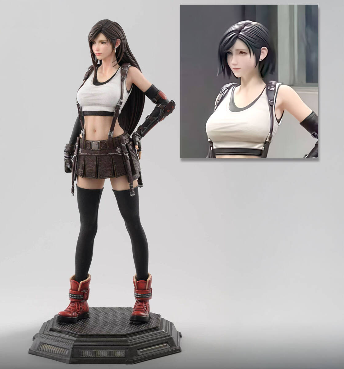 FFVII ティファ・ロックハート 1/3スケール 56cm 完成塗装済み FFVII ティファ・ロックハート 1/3スケール 56cm 完成塗装済み