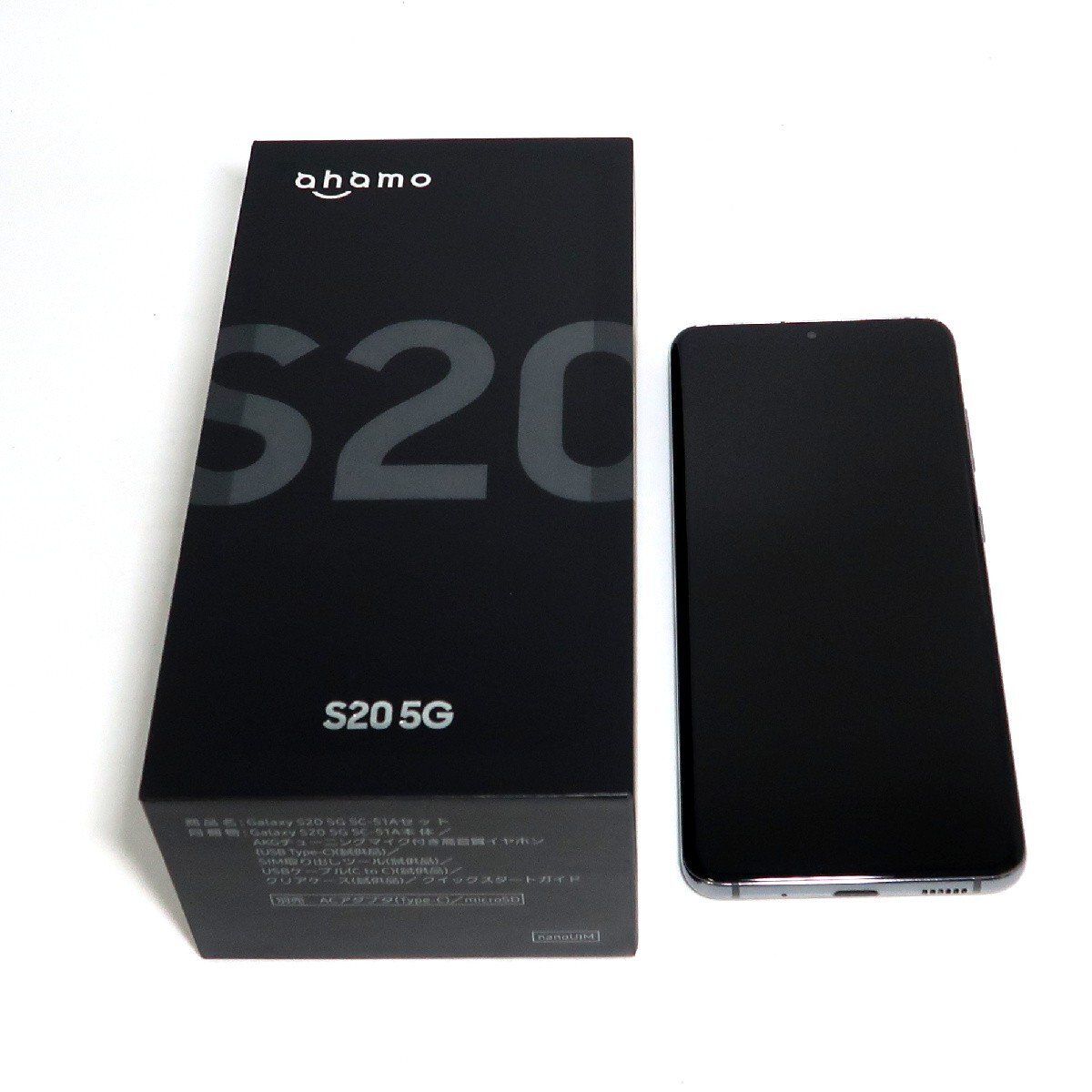 ◇ジャンク【docomo/SAMSUNG】Galaxy S20 5G 128GB ahamo版 SC ◇ジャンク【docomo/SAMSUNG】Galaxy S20 5G 128GB ahamo版 SC