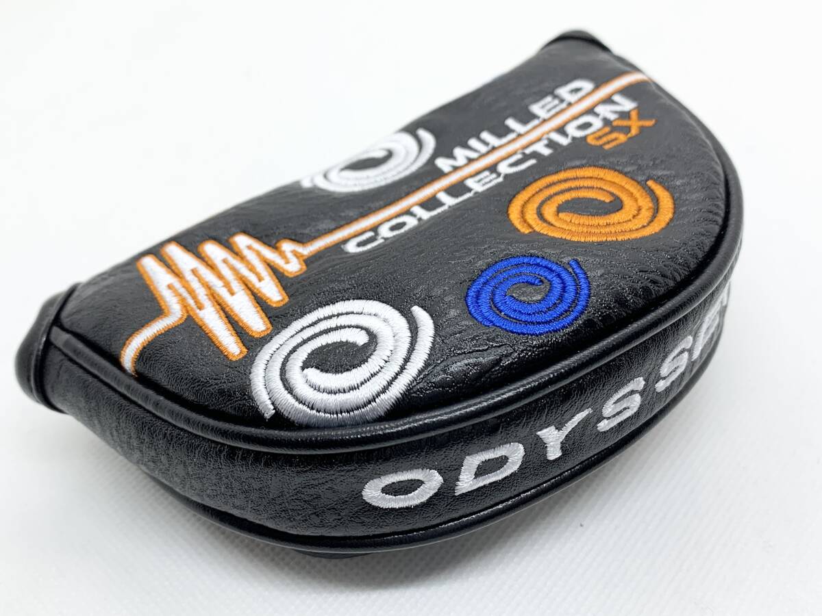 新品 オデッセイ MILLED COLLECTION SX ミルド・コレクション小型マレット パターカバー　センターシャフト可