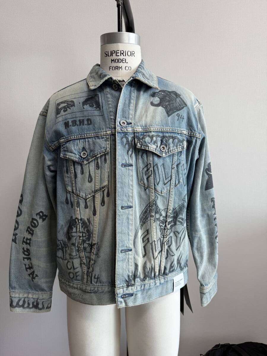 NEIGHBORHOOD ネイバーフッド 23AW FADE DENIM TYPE-3 JACKET NEIGHBORHOOD ネイバーフッド 23AW FADE DENIM TYPE-3 JACKET