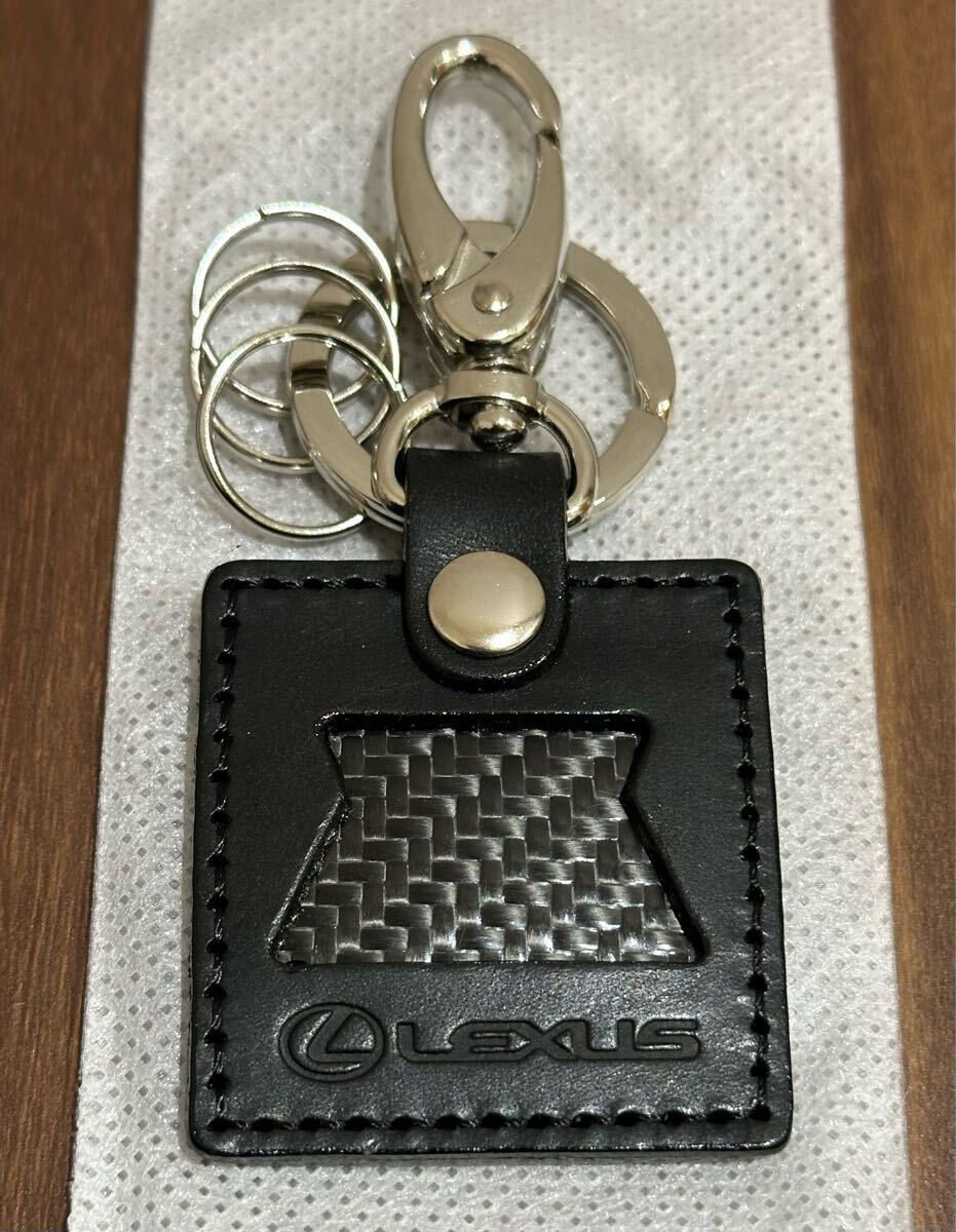 レクサス 純正 キーホルダー(カーボンファイバー) 非売品_画像3