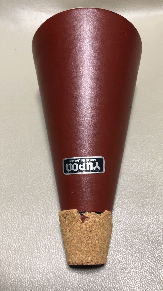 YUPON ミュート トランペット コルネット ストレートミュート_画像6