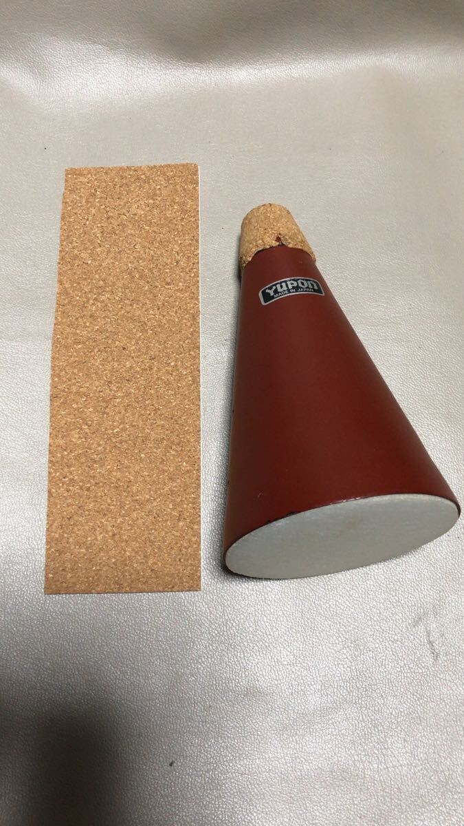 YUPON ミュート トランペット コルネット ストレートミュート_画像7