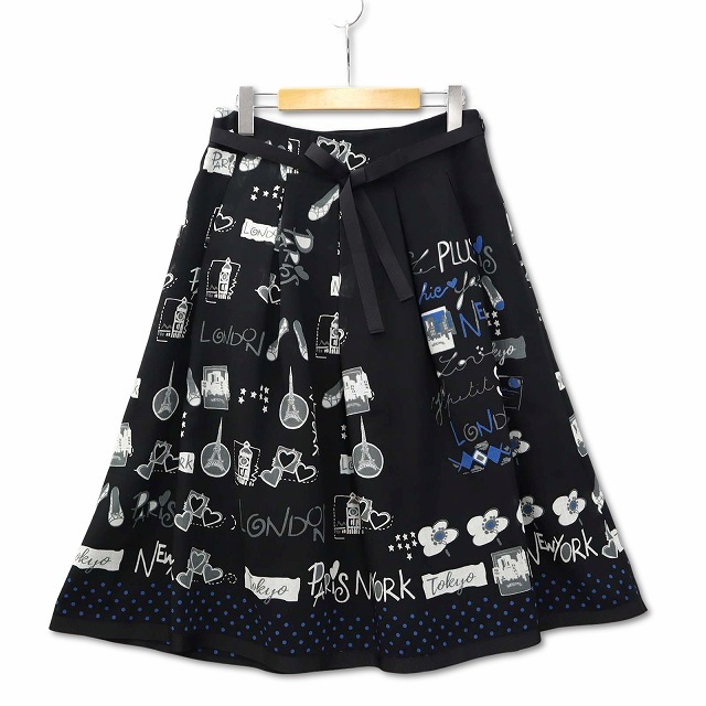 ヴァンガード 未使用品 エムズグレイシー M´S GRACY 317314 街モチーフ入りタックス