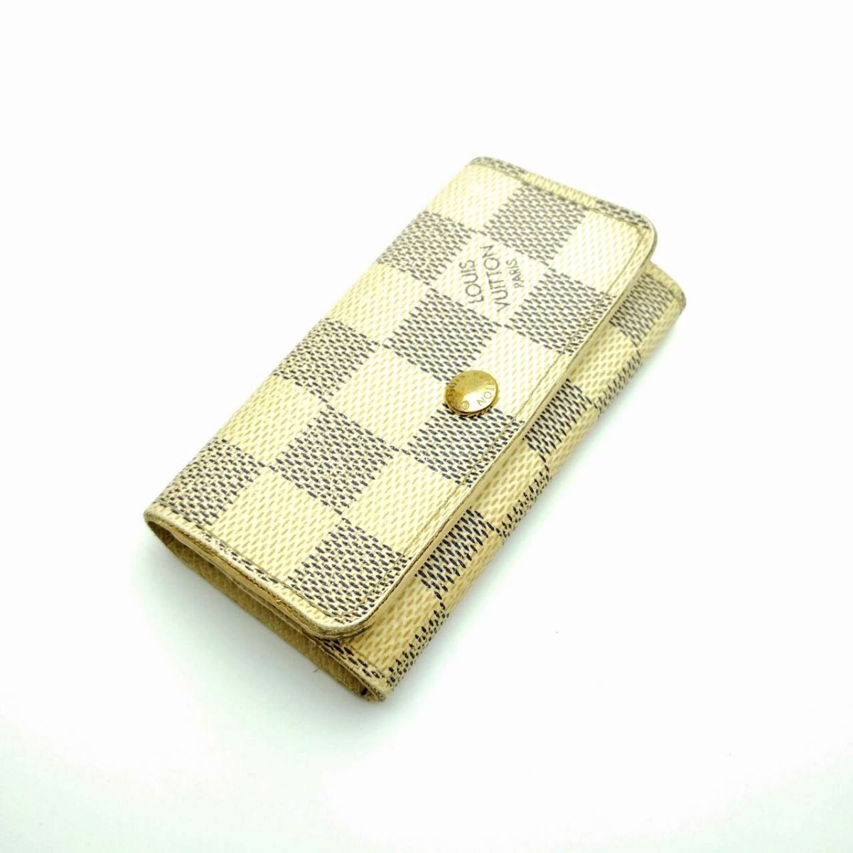 LOUISVUITTON　 キーケース　 ルイヴィトン　 ダミエアズール　４連　メモA９