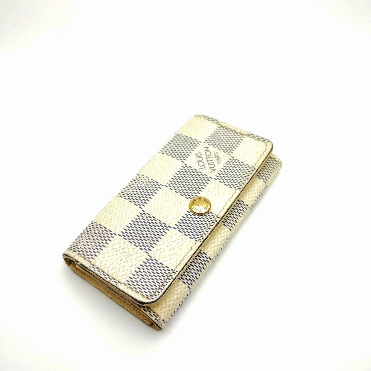 LOUISVUITTON　 キーケース　 ルイヴィトン　 ダミエアズール　４連　メモA１１