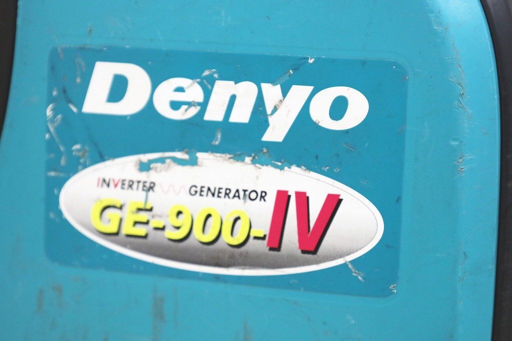 8507B24 Denyo Denyo генератор GE-900SS-IV супер низкий шум type портативный размер уличный Event не обычно при бедствии 