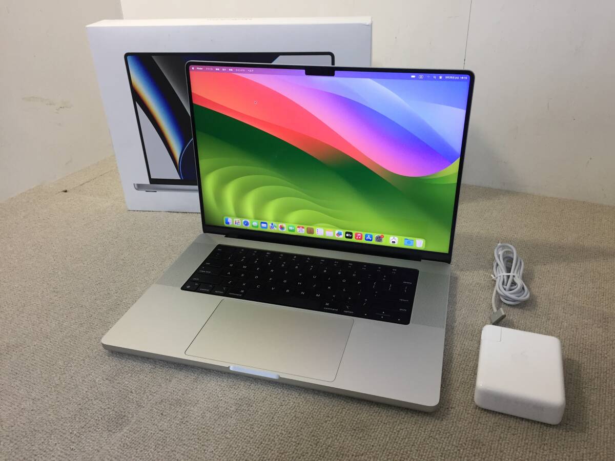☆美品☆Apple MacBook Pro 16-inch,2021 シルバー Apple M1 MAX ☆美品☆Apple MacBook Pro 16-inch,2021 シルバー Apple M1 MAX