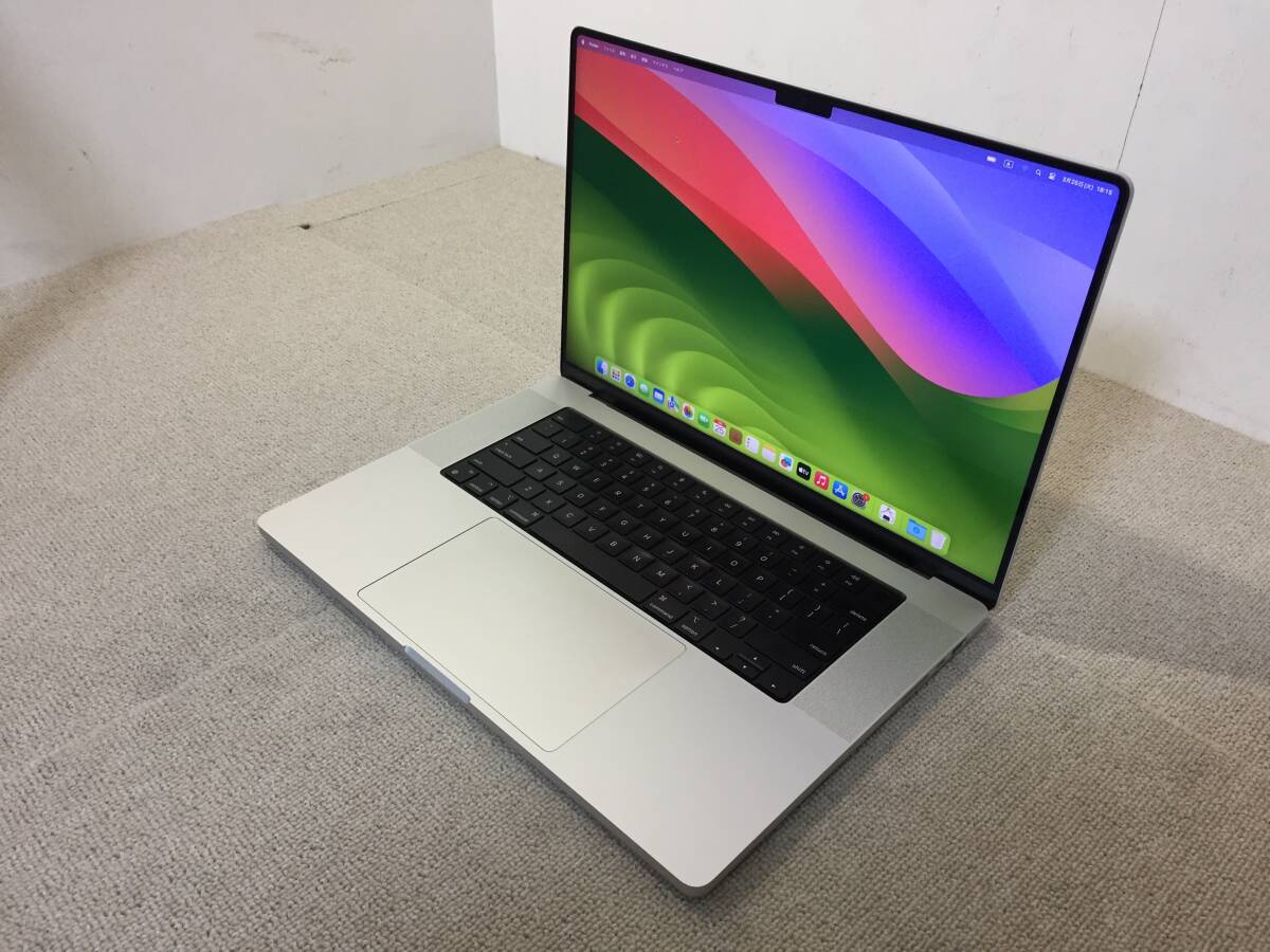 ☆美品☆Apple MacBook Pro 16-inch,2021 シルバー Apple M1 MAX ☆美品☆Apple MacBook Pro 16-inch,2021 シルバー Apple M1 MAX