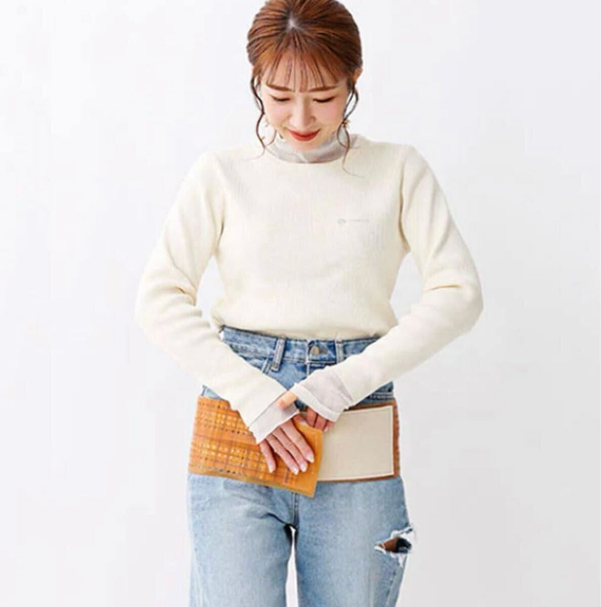 カーブベルトプロテクト 元モーニング娘。 辻希美プロデュース 骨盤ベルト 骨盤補正 産後 腰痛 ダイエット 矯正ベルト コルセット_画像2