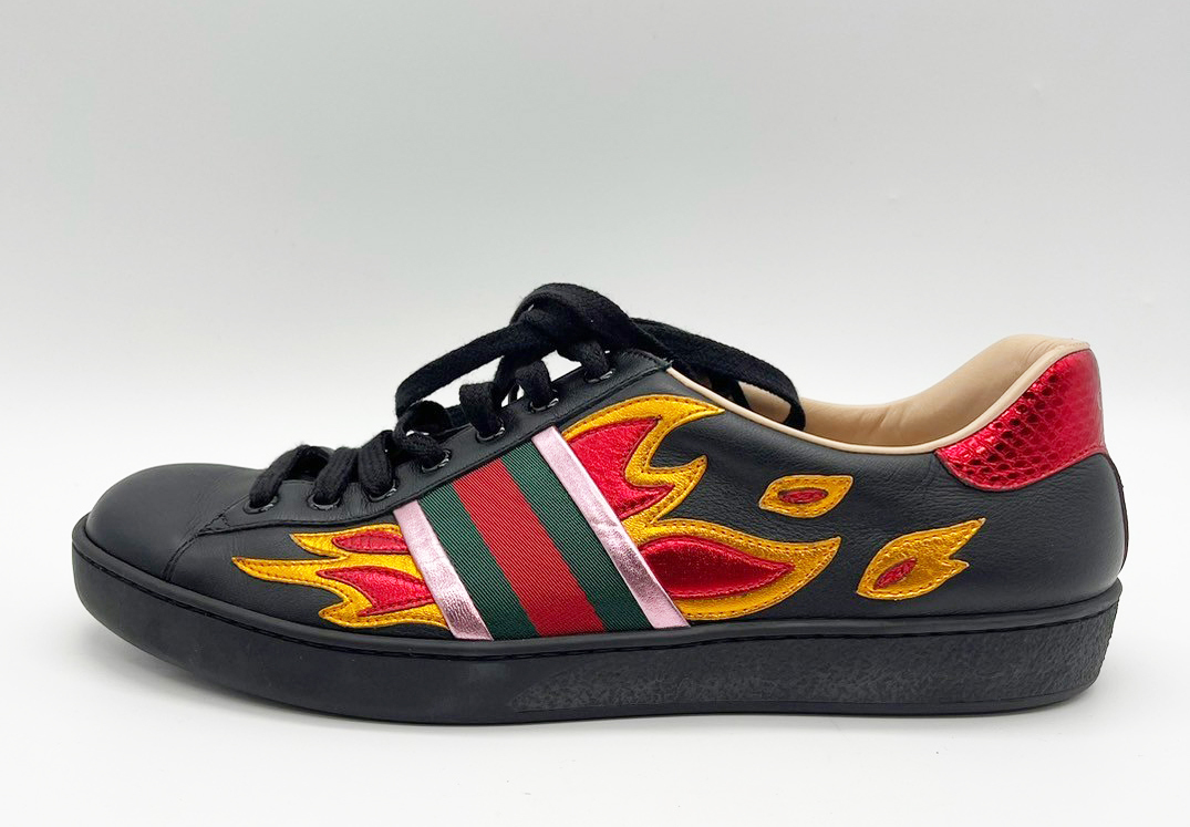 1円スタート!【 GUCCI / グッチ 】☆ フレイムエンブレム 1円スタート!【 GUCCI / グッチ 】☆ フレイムエンブレム