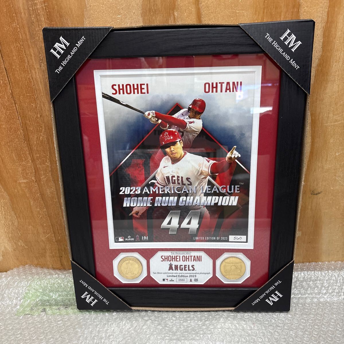 ①2023 大谷翔平 ANGELS 記念コイン ハイランドミント フォト ①2023 大谷翔平 ANGELS 記念コイン ハイランドミント フォト