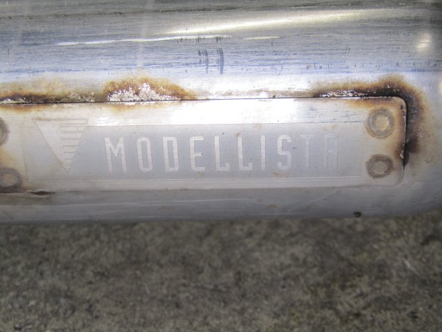◎【個(gè)人宅配送不可】[V09+EF6] MODELISTA モデリスタ ヴェルファイア ANH20W リアマフラー 2本出し デュアルテール
