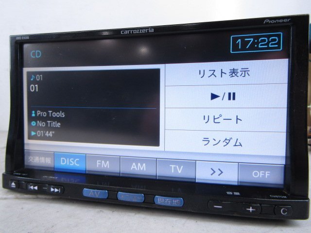 *[V27:B8] Nissan оригинальный Carozzeria AVIC-EVZ05 Memory Navi CD 1 SEG Bluetooth аудио карта данные 2015 год * рабочее состояние подтверждено 