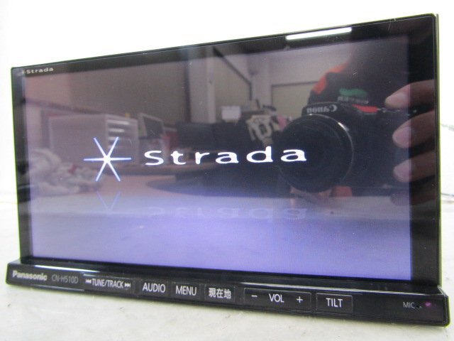 ◎[W69:B7] パナソニック CN-H510D HDDナビ フルセグ/CD/DVD/Bluetooth 地図データ 2015年 ※動作確認済み